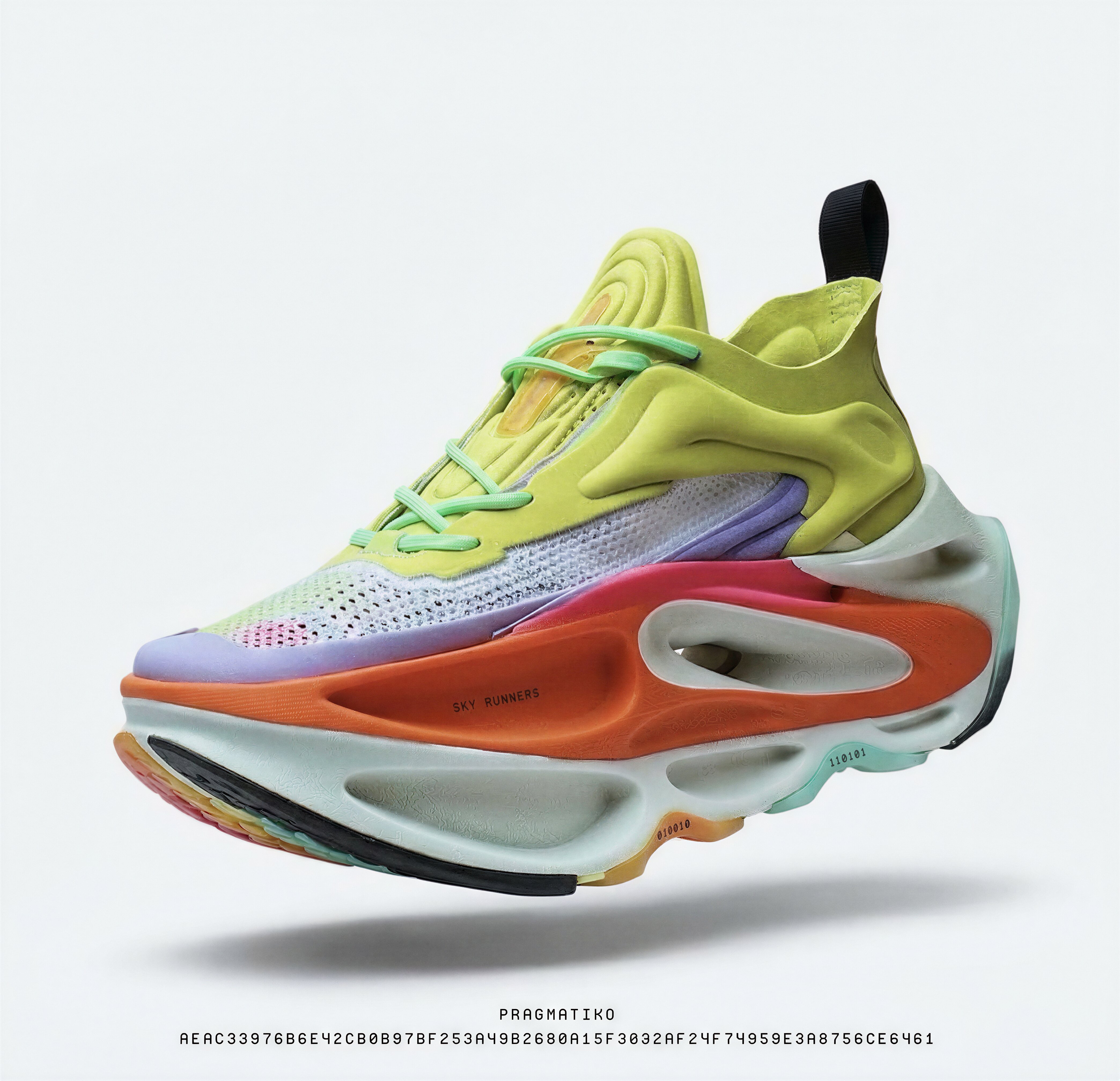 SKY RUNNERS 3/4 angle