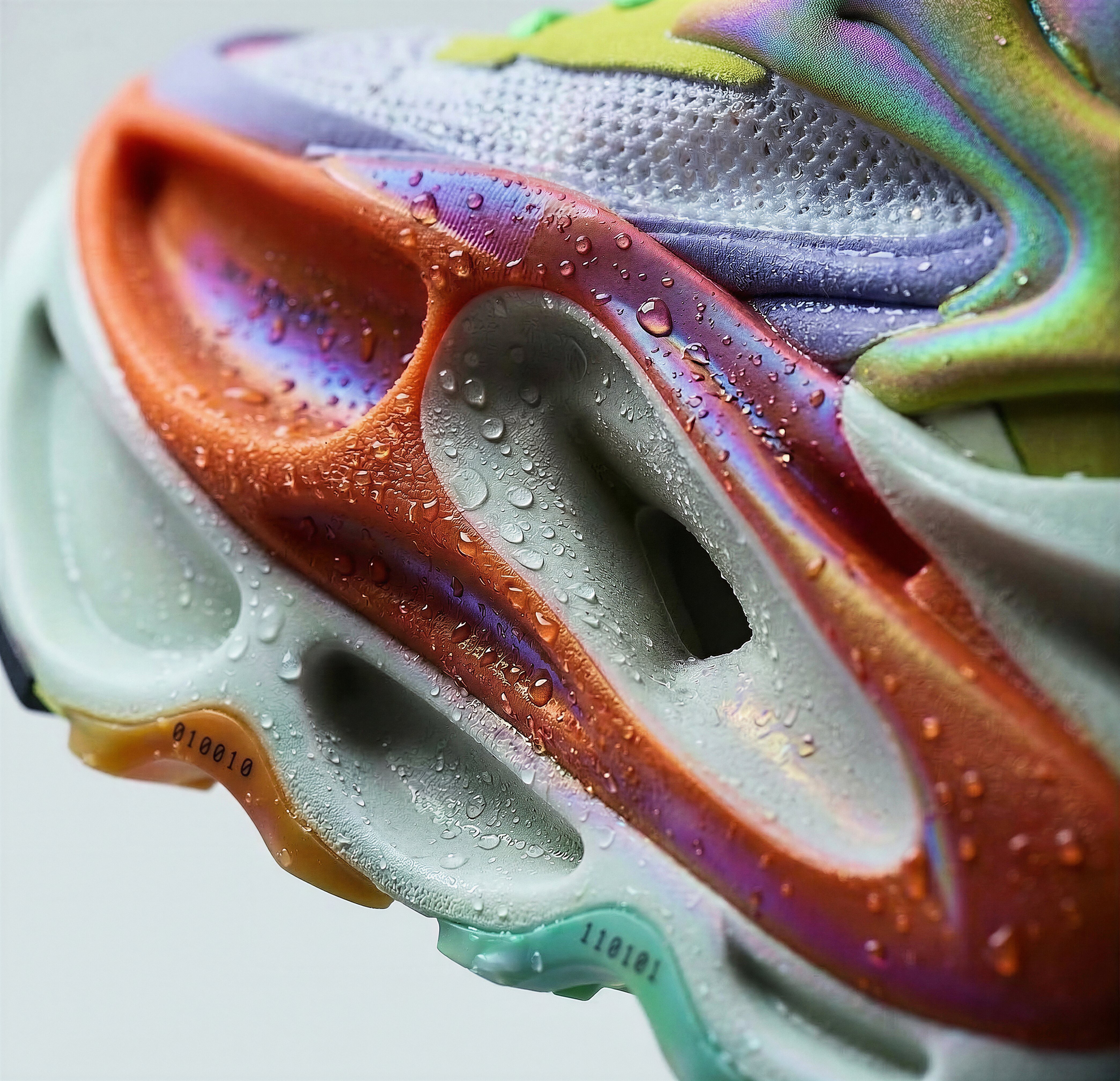 Macro detail with water droplets