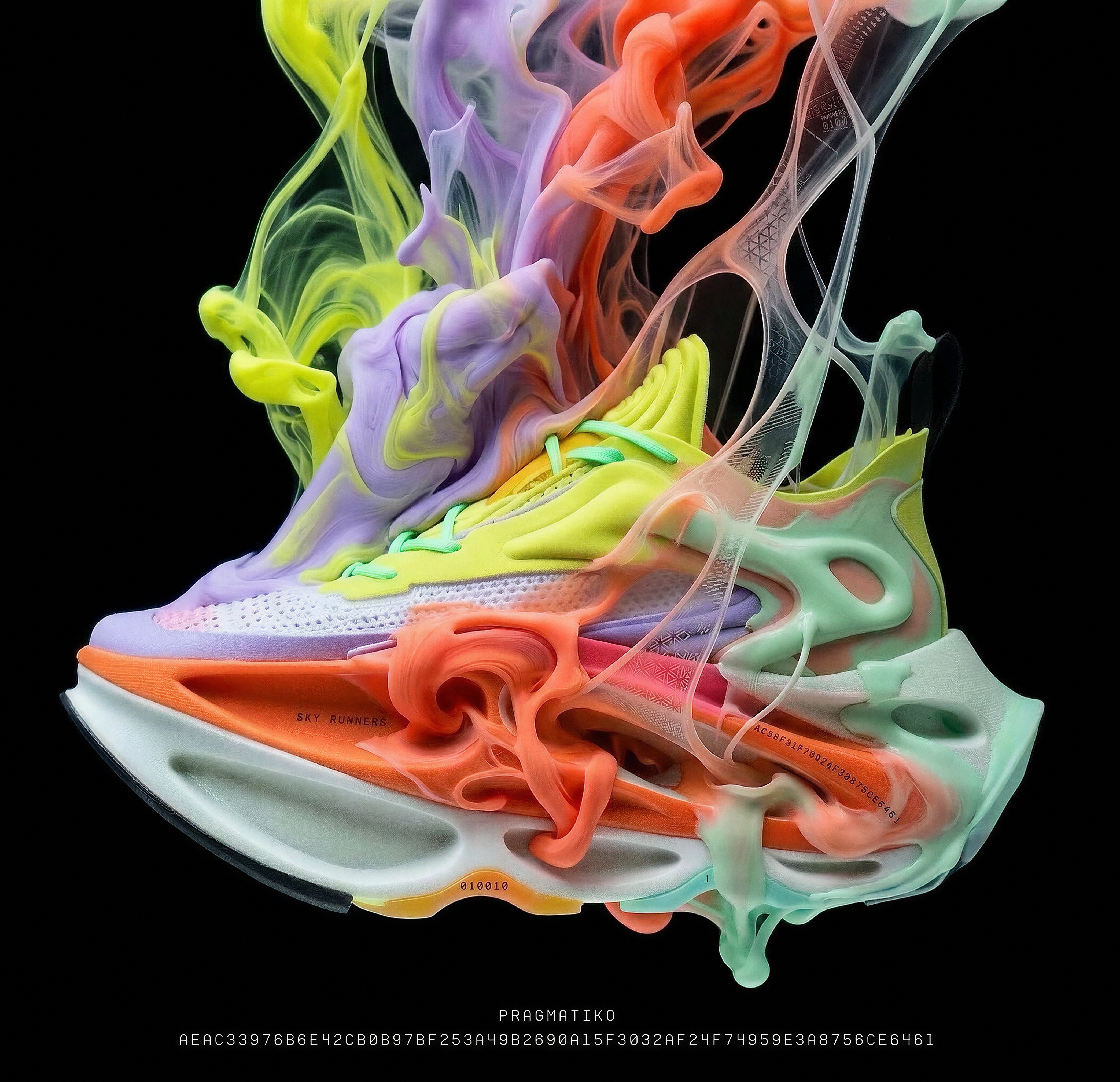 SKY RUNNERS in liquid smoke